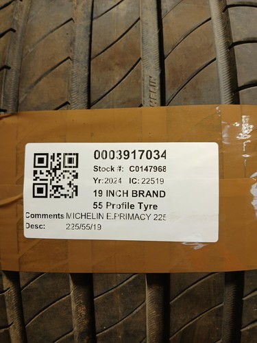 Tyre michelin primacy - tyre,