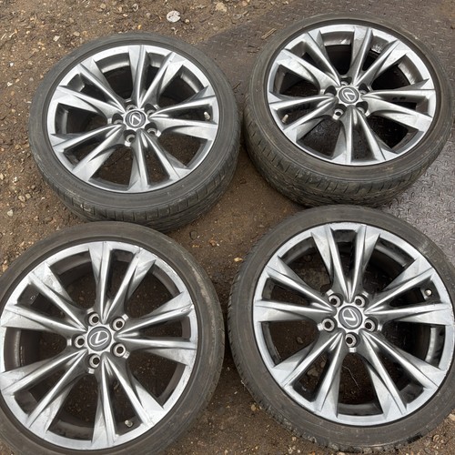 Lexus alloy wheel with - with, tyre