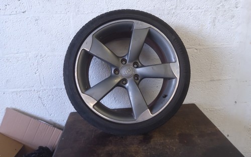 Audi alloy wheels and tyres - alloy, 19